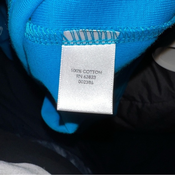 CJ Banks Basic Stretch Lightweight Sleeveless Blue Cactus Tank Top Size PL NWT - Picture 6 of 7